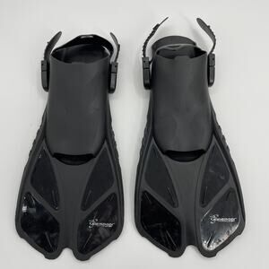 SEAVENGER Torpedo Fins Men's Size L 10-13 Black Adjustable Rigid Structure